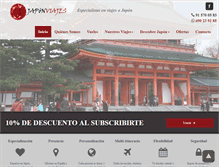 Tablet Screenshot of japonviajes.net